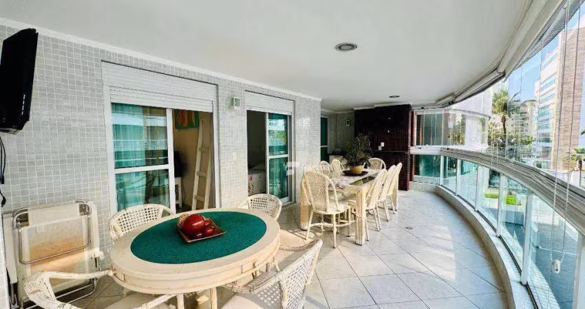 Apartamento com 3 dormitórios para alugar, 124 m² - riviera de são lourenço - bertioga/sp