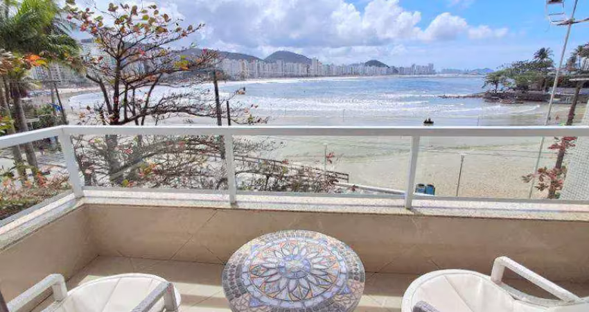 Apartamento com 4 dormitórios à venda, 150 m² por r$ 1.250.000,00 - astúrias - guarujá/sp