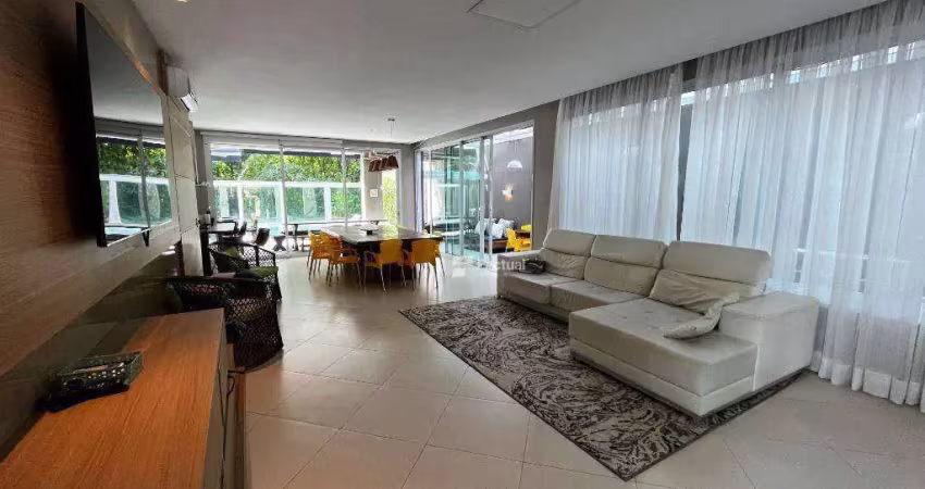 Casa com 7 suítes para alugar, 600 m² - riviera de são lourenço - bertioga/sp