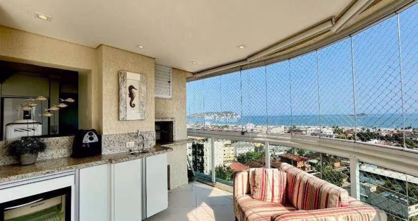 Apartamento à venda, 122 m² por R$ 1.350.000,00 - Enseada - Guarujá/SP
