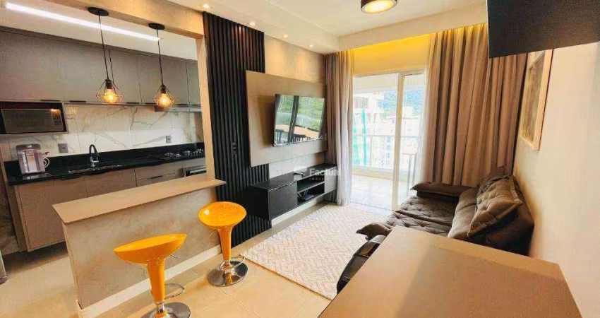 Apartamento com 1 dormitório à venda, 55 m² por R$ 370.000,00 - Enseada - Guarujá/SP