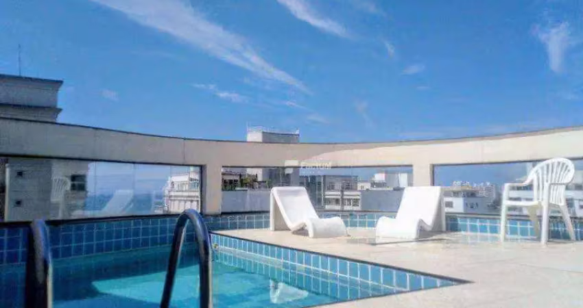 Cobertura com 3 dormitórios à venda, 196 m² por R$ 1.600.000,00 - Pitangueiras - Guarujá/SP