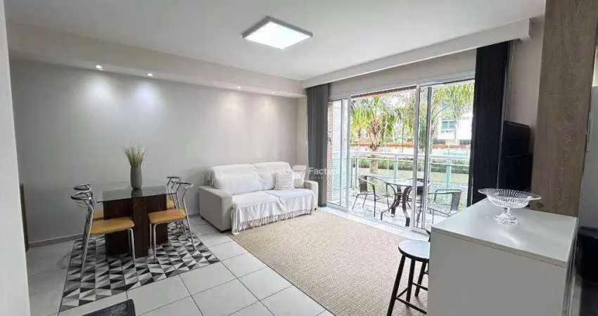 Apartamento com 2 dormitórios à venda, 80 m² por r$ 745.000,00 - enseada - guarujá/sp