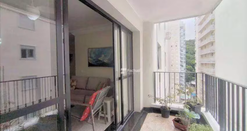 Apartamento com 3 dormitórios à venda, 133 m² por r$ 900.000,00 - pitangueiras - guarujá/sp