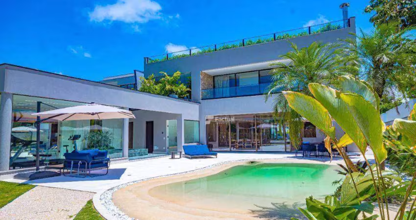 Casa com 7 dormitórios à venda, 1676 m² por r$ 21.900.000,00 - acapulco - guarujá/sp