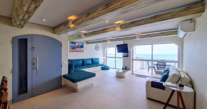 Apartamento Alto Padrão, localização privilegiada na Praia das Pitangueiras – Guarujá / SP