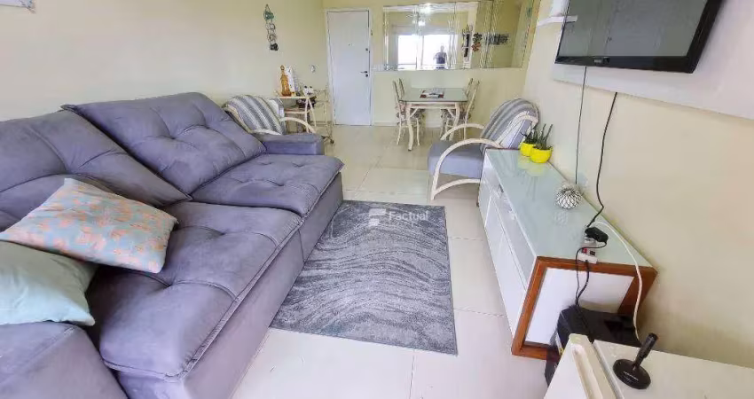 Apartamento à venda, 78 m² por r$ 550.000,00 - enseada - guarujá/sp