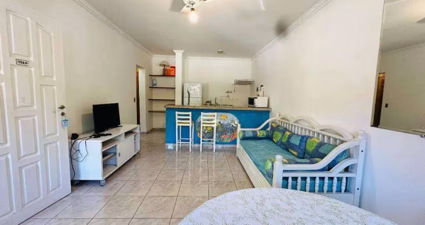 Village com 1 dormitório à venda, 48 m²  - Riviera de São Lourenço - Bertioga/SP