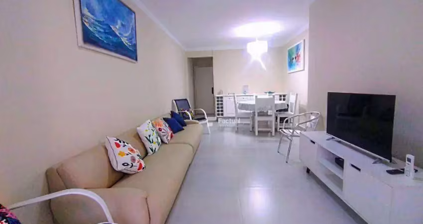 Apartamento com 3 dormitórios à venda, 100 m² por r$ 730.000,00 - pitangueiras - guarujá/sp