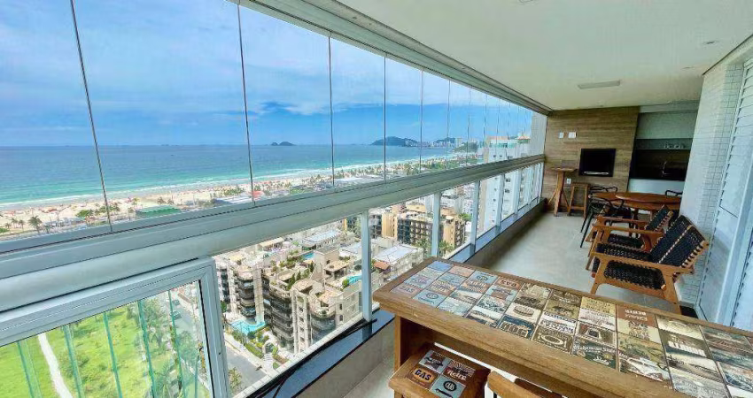 Apartamento com 4 suites à venda, 145 m² por R$ 2.400.000 - Enseada - Guarujá/SP