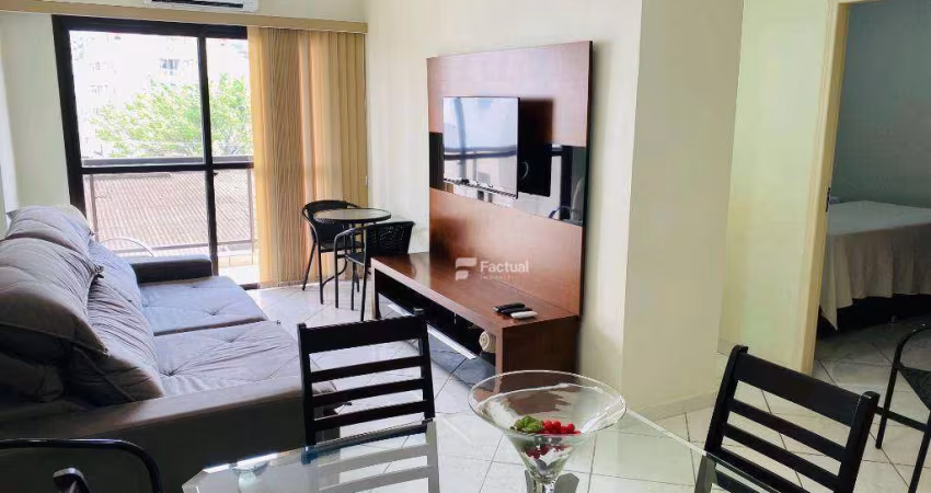Apartamento com 1 dormitório à venda, 55 m² por R$ 369.000,00 - Enseada - Guarujá/SP