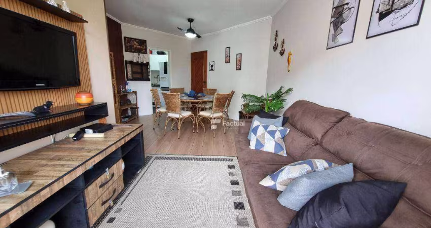 Apartamento com 3 dormitórios à venda, 80 m² por R$ 420.000,00 - Enseada - Guarujá/SP