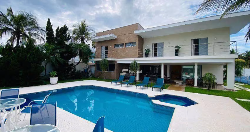 Casa com 6 dormitórios à venda, 614 m² por r$ 12.000.000,00 - acapulco - guarujá/sp