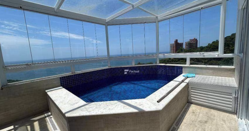 Apartamento com 4 dormitórios à venda, 170 m² por R$ 1.450.000,00 - Morro Sorocotuba - Guarujá/SP