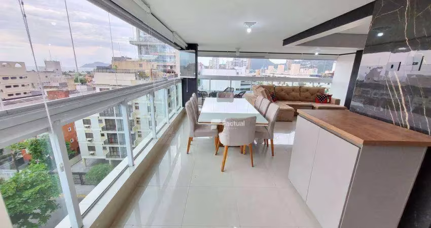 Apartamento com 3 dormitórios à venda, 126 m² por r$ 1.650.000,00 - enseada - guarujá/sp