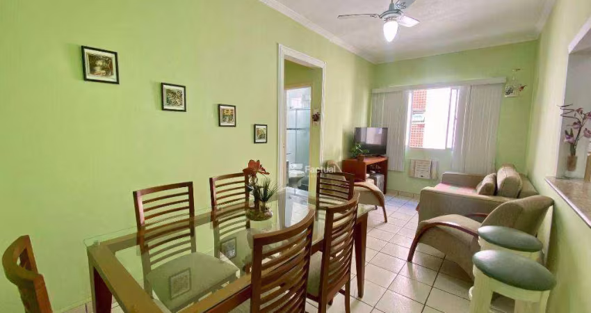 Apartamento com 2 dormitórios à venda, 60 m² por R$ 350.000,00 - Astúrias - Guarujá/SP