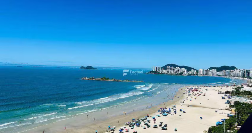 Apartamento á venda na praia de pitangueiras - guarujá / sp.