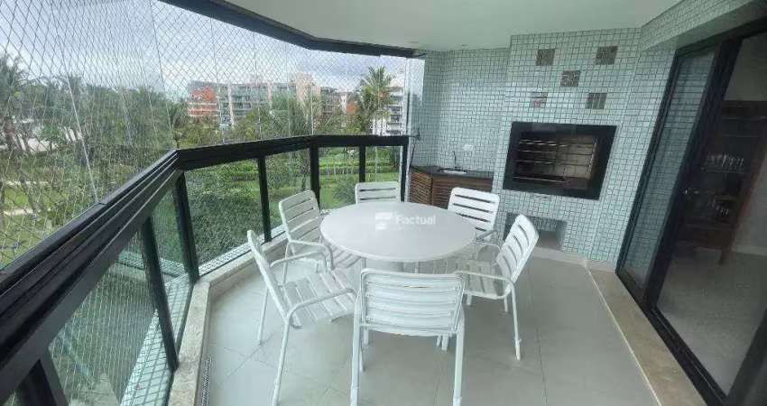 Apartamento com 3 dormitórios à venda, 161 m² - riviera de são lourenço - bertioga/sp