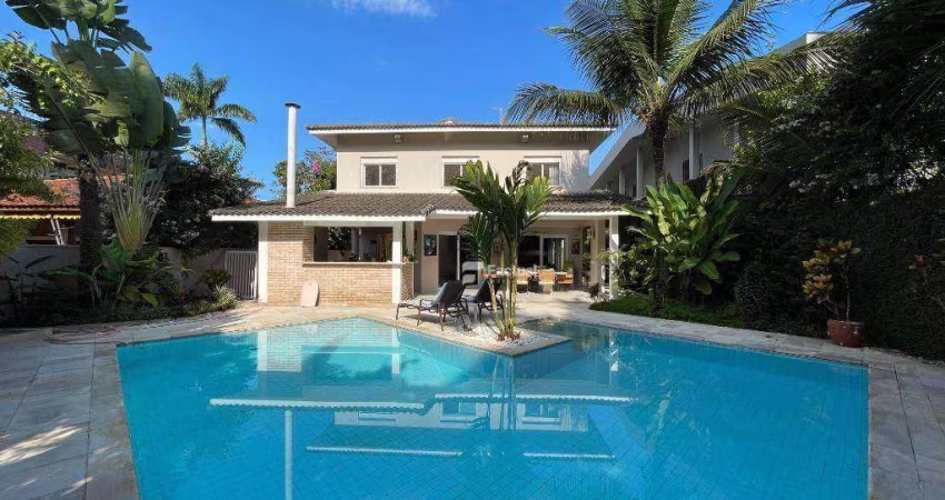 Casa com 5 dormitórios à venda, 450 m² - Riviera de São Lourenço - Bertioga/SP