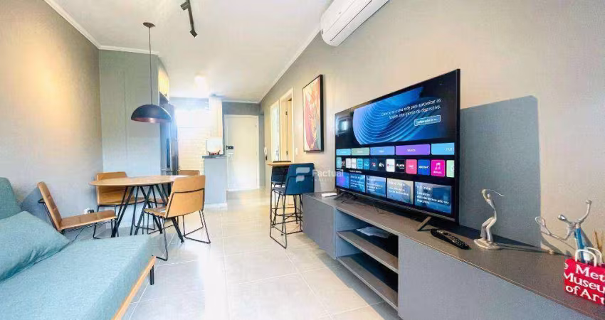Apartamento com 1 dormitório à venda, 71 m² - Jardim  São Lourenço - Bertioga/SP