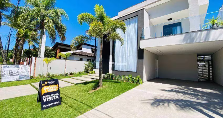 Casa com 4 dormitórios à venda, 200 m² por R$ 6.400.000,00 - Acapulco - Guarujá/SP