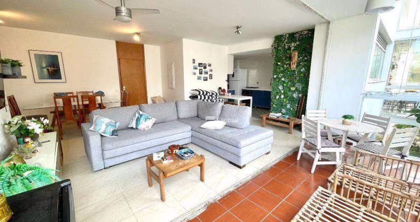 Apartamento com 3 dormitórios à venda, 118 m² por R$ 500.000,00 - Enseada - Guarujá/SP