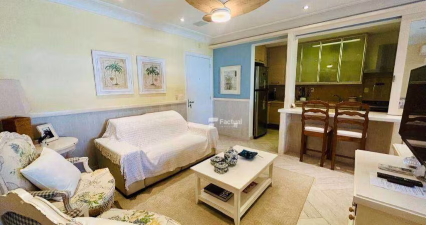 Apartamento com 3 dormitórios à venda, 110 m²  - Riviera de São Lourenço - Bertioga/SP