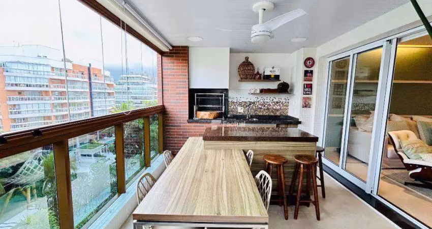 Apartamento com 4 suítes à venda, 228 m² - Riviera de São Lourenço - Bertioga/SP