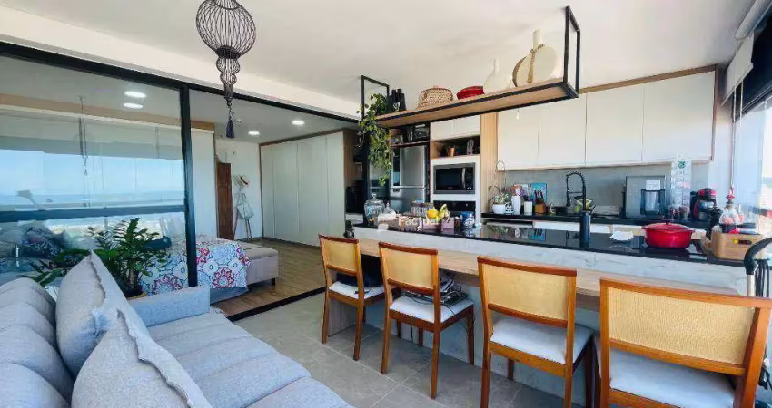 Apartamento a venda com vista mar -  Praia das Enseada no Guarujá/SP