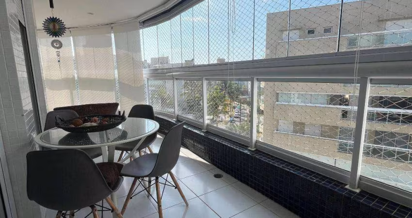 Apartamento com 3 dormitórios à venda, 102 m² - Riviera  de São Lourenço - Bertioga/SP