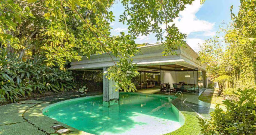 Casa com 5 dormitórios, 450 m² - venda por r$ 1.490.000,00 ou aluguel por r$ 9.000,00/mês - praia de pernambuco - guarujá/sp