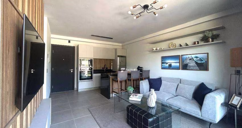 Apartamento com 1 dormitório à venda, 48 m² por R$ 650.000,00 - Praia de Pernambuco - Guarujá/SP
