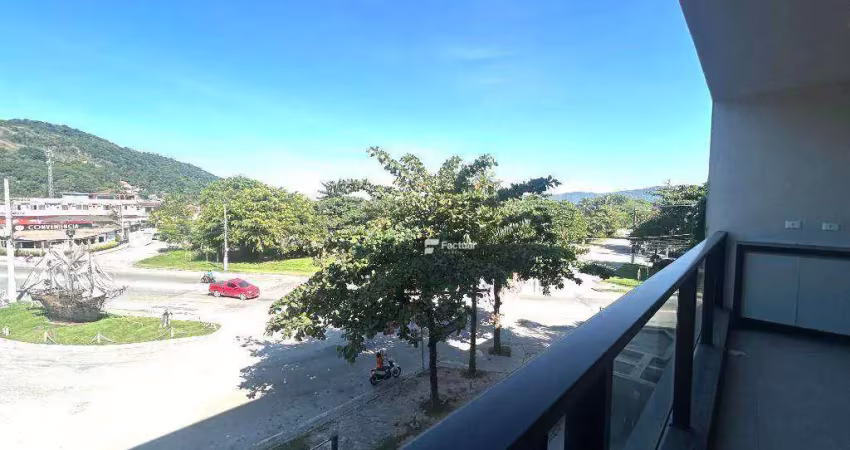 Apartamento com 1 dormitório à venda, 48 m² por r$ 600.000,00 - praia de pernambuco - guarujá/sp