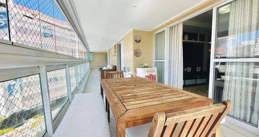 Apartamento com 4 suítes para alugar, 127 m² - Riviera de São Lourenço - Bertioga/SP