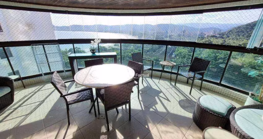 Apartamento com 4 dormitórios à venda, 224 m² por R$ 2.700.000,00 - Enseada - Guarujá/SP