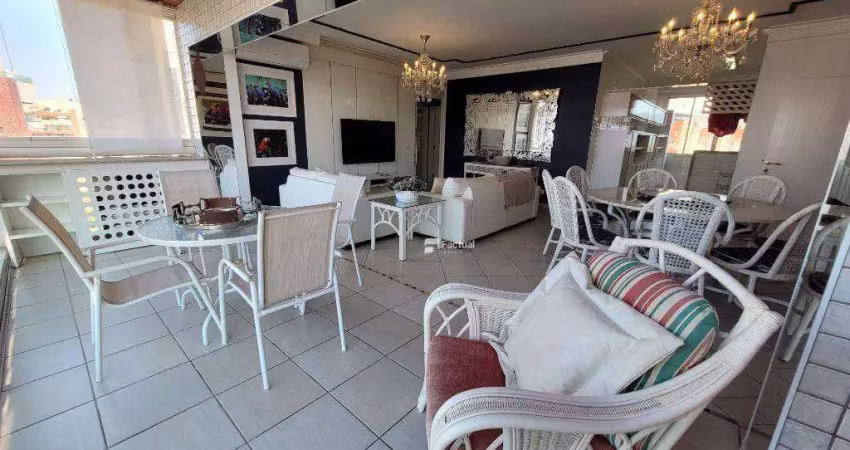 Apartamento com 3 dormitórios à venda, 116 m² - riviera  de são lourenço - bertioga/sp