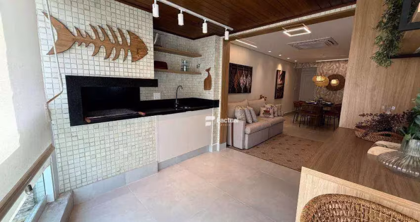 Apartamento com 4 dormitórios à venda, 122 m² - riviera de são lourenço - bertioga/sp