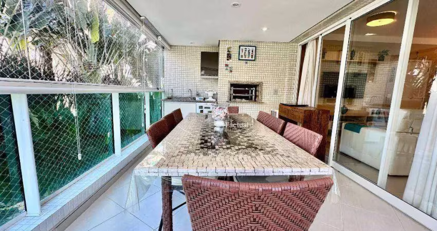 Apartamento com 4 suítes à venda, 189 m² - Riviera de São Lourenço - Bertioga/SP