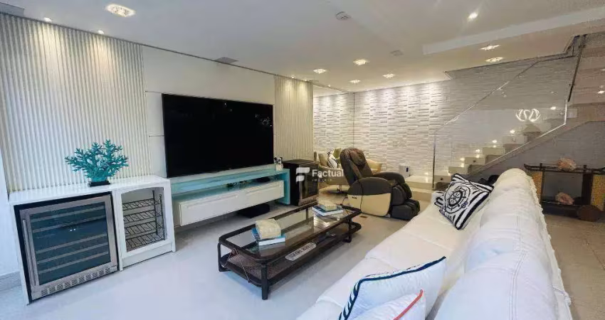 Apartamento com 4 dormitórios para alugar, 113 m² - Riviera de São Lourenço - Bertioga/SP