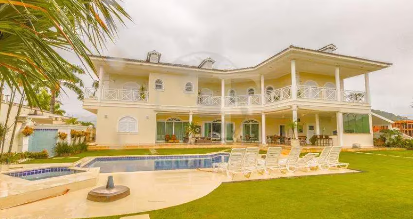 Casa com 6 dormitórios para alugar, 1200 m² por r$ 48.000,00/mês - marina guarujá - guarujá/sp