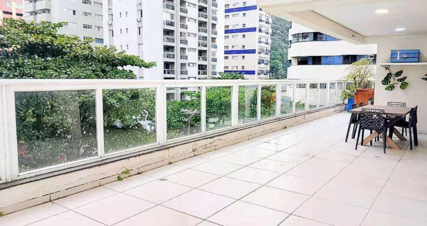 Apartamento garden com vista mar à venda na praia de pitangueiras , guarujá - sp.