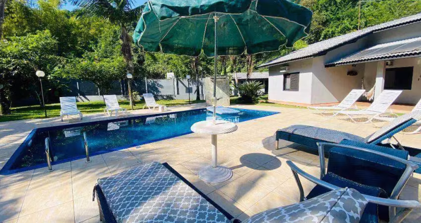 Casa à venda e locação em condomínio, 450m² - guarujá/sp