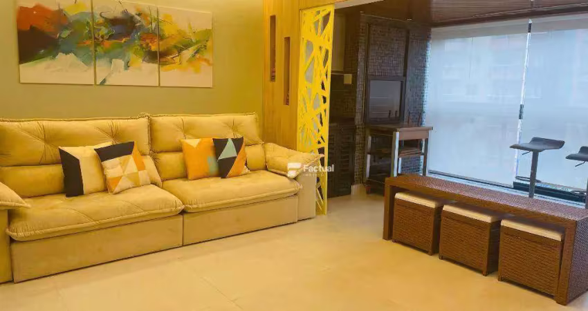 Apartamento com 3 dormitórios para alugar, 93 m² - riviera de são lourenço - bertioga/sp