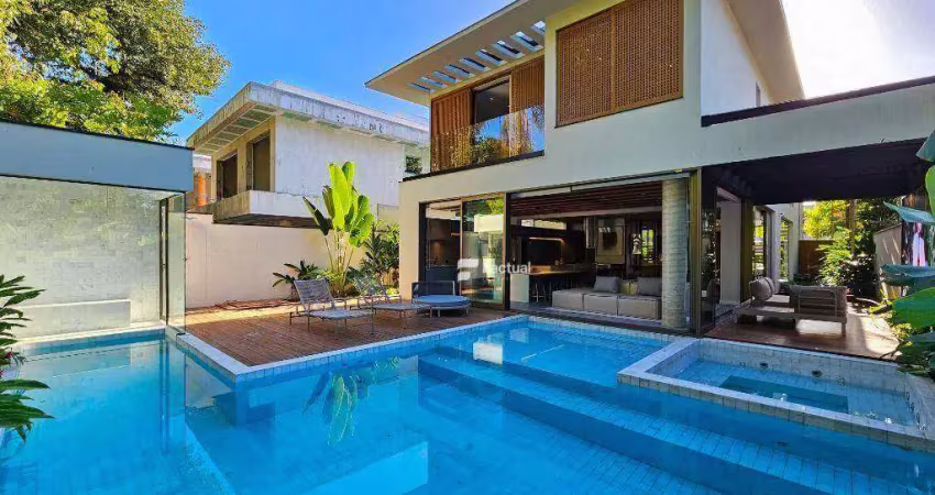 Casa com 5 dormitórios à venda, 475 m² por r$ 15.500.000,00 - riviera de são lourenço - bertioga/sp