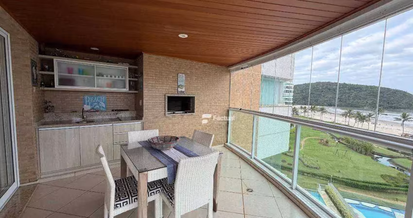 Apartamento com 3 suítes à venda, 156 m² - riviera de são lourenço - bertioga/sp