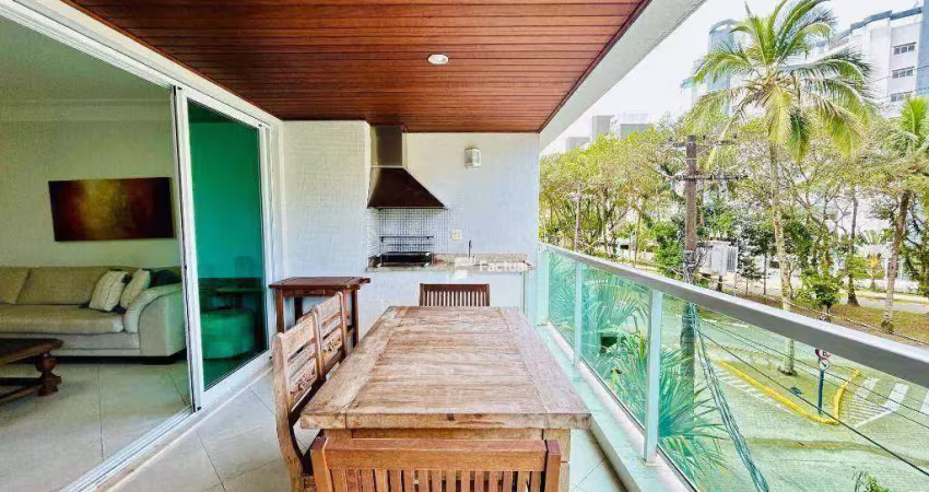 Apartamento com 4 dormitórios à venda, 132 m² - riviera de são lourenço - bertioga/sp