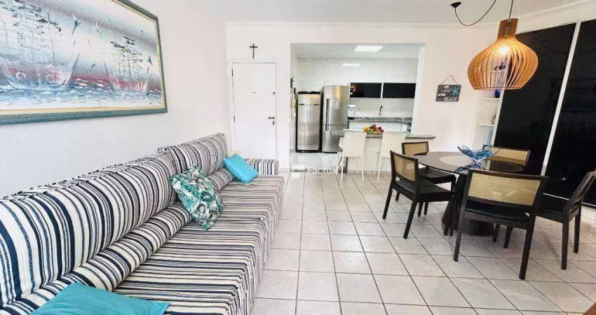 Apartamento com 3 dormitórios à venda, 100 m² - riviera de são lourenço - bertioga/sp