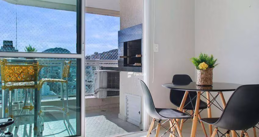 Apartamento com 3 dormitórios à venda, 102 m² por r$ 699.000,00 - enseada - guarujá/sp