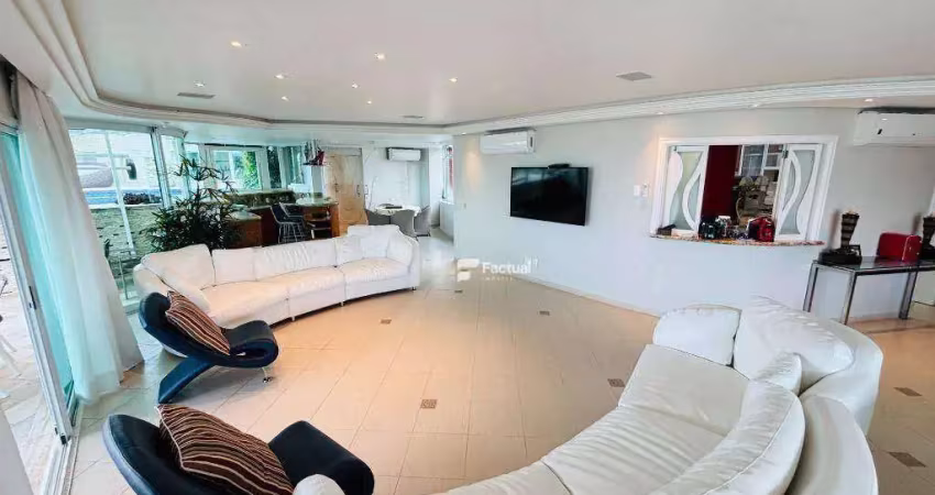 Cobertura com 8 dormitórios à venda, 1100 m² por r$ 40.000.000,00 - riviera de são lourenço - bertioga/sp