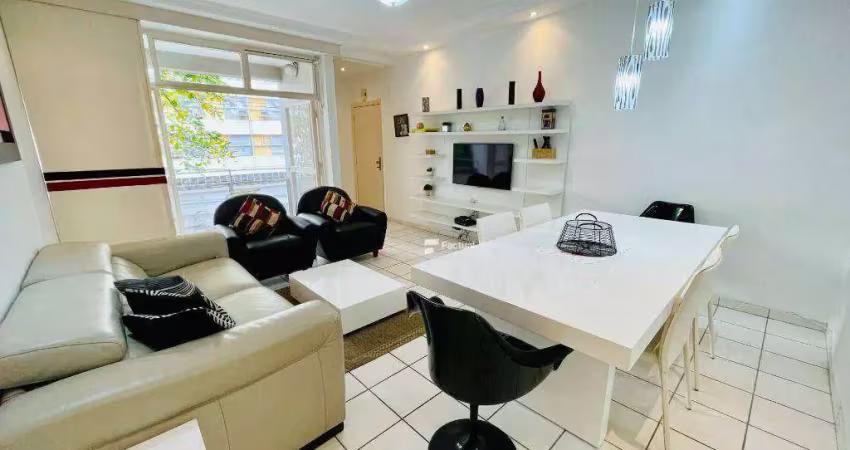 Apartamento com 3 quartos à venda, 124 m² por r$ 530.000 - pitangueiras - guarujá/sp